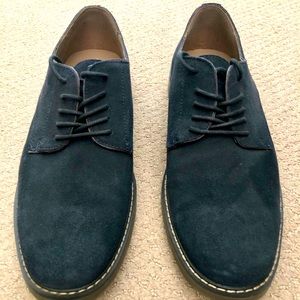 🍌Banana Republic Men’s Suede Navy Oxfords 🍁